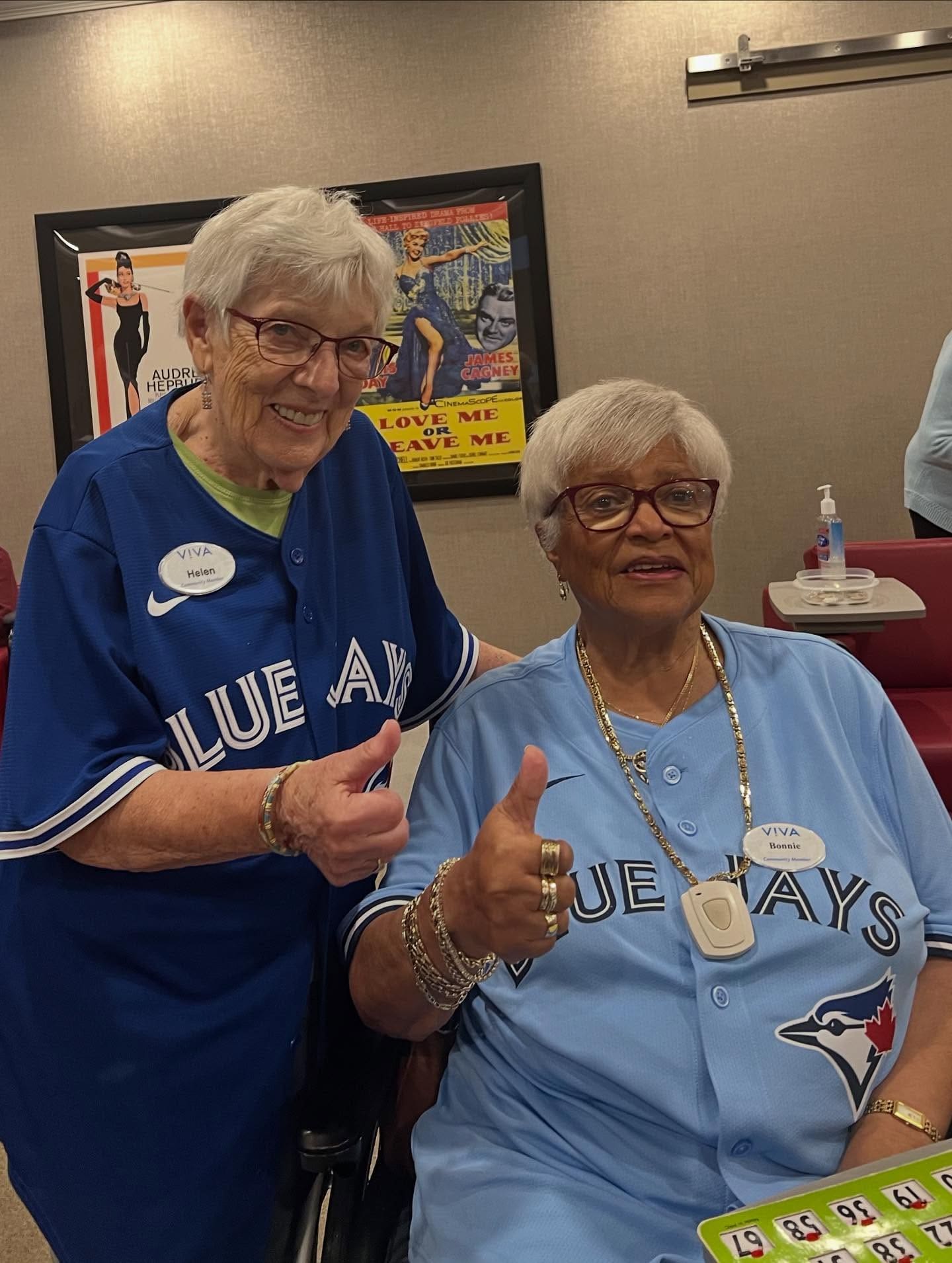 An elderly people on the walk.