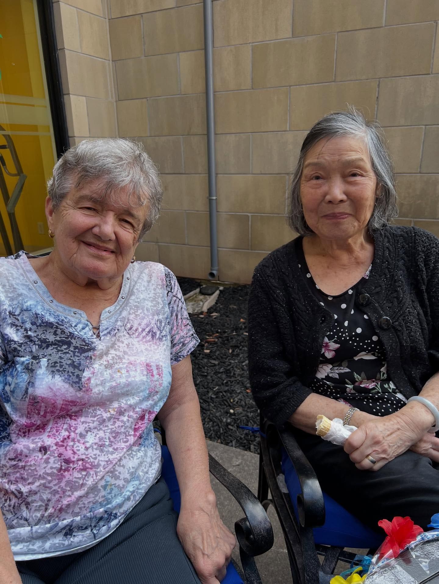 An elderly people.